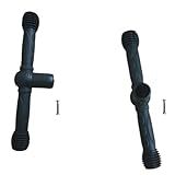 YehVeh 2 Pack Kick Scooter Handlebars Replacement Kids Kick Scooter Handlebar Parts for Kids Kick Scooters LED Lighted Wheels Adjustable Height Handle Bars Side Screw Mount Type