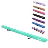 FBSPORT Folding Balance Beam, 6FT/8FT Gymnastics Floor Beam