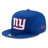 New Era NFL 9FIFTY Team Color Adjustable Snapback Hat Cap - One Size (US, Alpha, One Size, New York Giants - Blue)