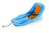 Gizmo Riders Baby Rider, Toddler Sled - 3-Point Harness, Anti-Slip Seat, Front Tow Strap, Durable Plastic, Ideal for 6 Months to 3 Years, Supports Up to 55 lbs, Winter Fun for Little Ones