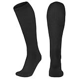 CHAMPRO Multi-Sport Socks, Single Pair, Adult Medium, Black