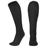 CHAMPRO Multi-Sport Socks, Single Pair, Adult Medium, Black