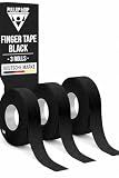 Finger Tape Sports Extra Strong Adhesive, 3 Rolls Athletic Tape for Fingers, Skin-Friendly Sports Tape, Tape for Weight Lifting, Volleyball Finger Tape, Boulder, Climbing, Basketball, Finger Tape BJJ