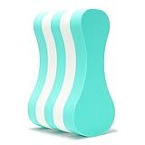 NEAGLORY Swimming Pull Float, Soft Swimming Float Kickboard, EVA 5-Layer Pull Buoy Leg Float, Pool Training Aid, Legs and Hips Support for Adults, Kids, and Beginners, Green