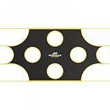 PodiuMax Soccer Goal Target Net with 10 Scoring Zones, 16x7 FT Adjustable Soccer Training Aide, Practice Shooting and Passing Accuracy, Portable Football Accessories