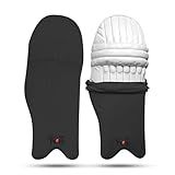 KM SPORTS Cricket Batting Pads Covers – Waterproof, Durable & Stretchable – Protects Leg Guards from Dirt & Wear – Ideal for Training & Matches – One Size Fits Most (Pair) (Black)
