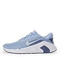 Nike Women's Flex Train Training/Workout Shoes, Aluminum/Ghost-World Indigo-White, 8