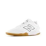 New Balance Unisex-Adult 442 PRO in V3 Soccer Shoe, Nb 103 White/Black 100, Men 11 / Women 12.5