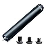 CRICAL Pool Cue Extension 2/3/4/8 Inch Metal Billiard Cue Extension with 3 Bumpers Billiard Accessories