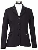 Equine Couture Women's Raleigh Show Coat, Navy/Navy, 8