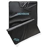 HigherDOSE Infrared Sauna Blanket - Personal Sauna to Relax & Detox Your Body and Mind - Portable Sauna Blanket for Home Sauna Therapy - Plush Thermal Blanket with Far Infrared Heat