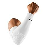 McDavid Hex Shooter Arm Sleeve, Pull-On Padded Protection, Moisture Wicking
