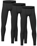 3/4 Pack Youth Boys' Compression Leggings Athletic Tights Pants for Kids