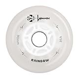 LUMINOUS INLINE WHEEL 85A RAINBOW (90mm (4 pack))