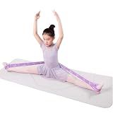 Kids Gymnastics Equipment, 8-Loop Stretch Strap for Kids, Adjustable Elastic Resistance Band for Girls Dance, Ballet, Cheerleading, Yoga, Pilates, Flexibility, Splits, Leg Stretching & Mobility