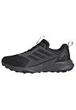 Adidas Mens Terrex Tracefinder 2 Trail Running, Black/Black/Grey, 7