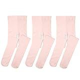 Stelle Girls Ballet Dance Tights Footed Toddler Kid,3Ballet Pink,6-8 Years