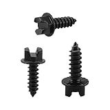 Aulpq 1/2" 250 Pack (#8)- Winter Ice & Snow Tire Heavy Duty Studs Spikes for Motorcycles, Snowmobiles Tracks, Racing Dirt Bikes, and ATVs