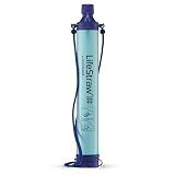 LifeStraw Personal — Water Filter for Hiking, Camping, Travel, and Emergency Preparedness, 1 Pack, Blue