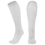 CHAMPRO womens Multi Sport Socks, White, Medium US