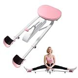 XISZMOG Split Machine for Flexibility, Leg Stretcher Machine with Adjustable Length & 0-180° Expansion, Leg Splits Trainer Suitable for Dance/Yoga/Cheerleading/Ballet and Home Gym Workout