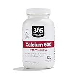 365 by Whole Foods Market, Calcium with Vitamin D3, 120 Vegetarian Tablets, 60-Day Supply