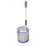 TNZMART Adjustable Ping Pong Ball Picker Portable Table Tennis Retriever Multiple Ball Collector for Picking and Storage (Type 1)