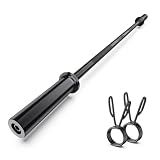 57"Olympic Barbell Bar, 2" Standard Straight Bars for Weight Lifting