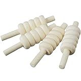 AAProTools Set of 4 Cricket Wicket Bails Stumps Heavy Duty Standard Size Quality