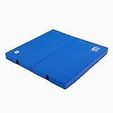 We Sell Mats Thick BiFolding Gymnastics Crash Landing Mat Pad - Portable Foam Mat for Tumbling Cheer Wrestling Martial Arts - Sponge-Core Padding Durable Vinyl Cover - Available in 4" 8" 12" Thickness