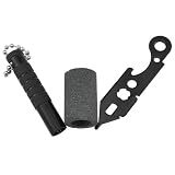 Xhziy 3 Piece Dart Tool Kit with Shaft Remover and Steel Tip Sharpener