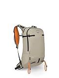 Osprey Firn 18L Ski and Snowboard Backpack, Sandy Grey/Tequila Orange, Medium/Large