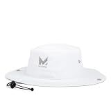 MISSION Cooling UPF Bucket Hat - Unisex Sun Hat for Hiking, Golfing & Fishing - Sweat & Water Activated Technology, White