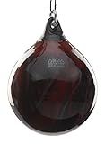 Aqua Training 190 lb. Punching Bag, 21" Water Filled Teardrop Shape for Boxers of All Skill Levels, Vinyl Construction, Ceiling Mount or Stand Compatible, UV Resistant, Blood Red – 2020136393