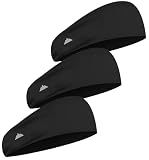 Mens Headband | Sweat Headbands for Men Working Out Running Sports Gym – Athletic Cycling Football Sweat Bands Headbands Men Women, Exercise Head Band for Long Hair Basketball Workout Sweatband