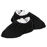 3 Pairs Slide Board Booties - Ice Hockey Gliding Shoe Covers for Leg Pot Training Fitness Athletic Training, Fit Shoes of US 6~10