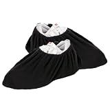 3 Pairs Slide Board Booties - Ice Hockey Gliding Shoe Covers for Leg Pot Training Fitness Athletic Training, Fit Shoes of US 6~10