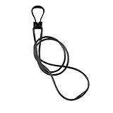 ARENA Unisex Strap Nose Clip Pro Nose Plug for Competitive Swimmers Swim Accessories, Soft Pads, PVC Free, Black, One Size