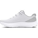 Under Armour Men's Charged Surge 4, (100) White/Halo Gray/Black, 10.5, US