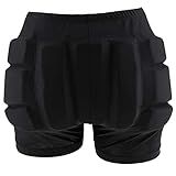 LIUHUO Hip Pad Protector Padded Shorts for Guard Ski Roller Skating Snow Crash Butt Pads for HIPS Tailbone & Butt