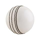 Cricket Hard Balls for Club, Practice,Test Matches,one Day,T20 Matches Games Hand Stitched,Tanned Leather Polished,County Crown Match (156g / 5.5oz) (White)
