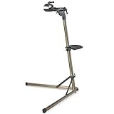 BikeHand Bike Repair Stand - Home Portable Bicycle Mechanics Workstand - for Mountain MTB Road Bikes Maintenance - Max. 55 lbs