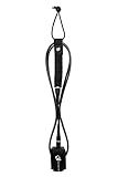 Creatures of Leisure ICON Shortboard Leash - 7 FT - Black