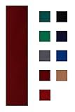 Accuplay 20 oz Pre Cut Pool Table Felt - Billiard Cloth Burgundy for 8' Table