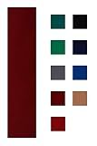 Accuplay 20 oz Pre Cut Pool Table Felt - Billiard Cloth Burgundy for 8' Table