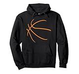 Basketball Silhouette Bball Sport Basketball Player Pullover Hoodie