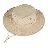 Rosoz Sun Hats for Men Women Boonie Hat UPF 50+ Bucket Hat Wide Brim UV Protection Fishing Hiking Safari Outdoor Hats