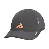 adidas Women's Superlite Hat – Lightweight Moisture-Wicking Cap for Workout and Training, Grey Six/Rose Gold/3, OSFA