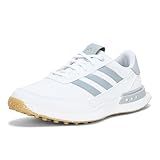 Adidas Men's S2G 24 Spikeless Shoes, Footwear White/Halo Silver/Gum 4, 11