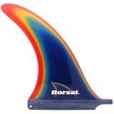 DORSAL Transition Blue Fiberglass SUP Surf Longboard Surfboard Fin - 9.5 Inch